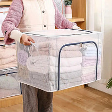 Органайзер с нейлоновой сетки для хранения одежды, белья, игрушек 66 л (4877), фото 3