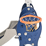 Детская горка с качелей Pituso Звёзды и луна Синий, фото 6