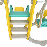 Детская горка с качелей Pituso Забияка Жёлтый, фото 6