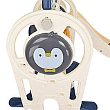 Детская горка с качелей Pituso Пингвин синий, фото 5