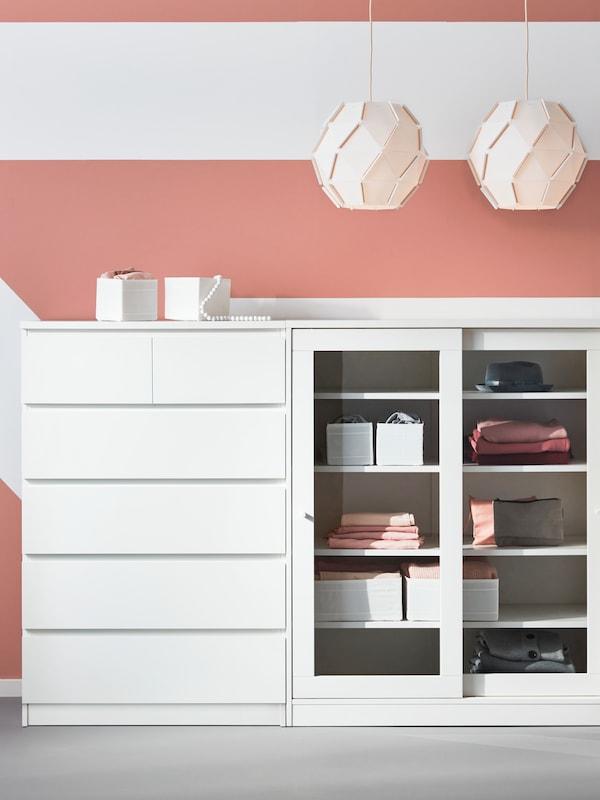 IKEA 40403603 MALM МАЛЬМ Комод с 6 ящиками - белый 80x123 см, ИКЕА - фото 7 - id-p110645905