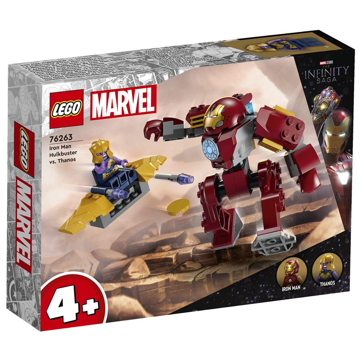 LEGO  Super Heroes 76263 Железный человек: Халкбастер против Таноса, конструктор ЛЕГО