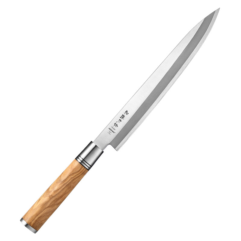 Нож HEZHEN сашими SO-240, лезвие: сталь 1 шт - фото 1 - id-p110648459