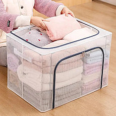 Органайзер с нейлоновой сетки для хранения одежды, белья, игрушек 80 л (4878), фото 2
