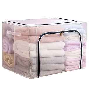 Органайзер с нейлоновой сетки для хранения одежды, белья, игрушек 100 л (4879), фото 2
