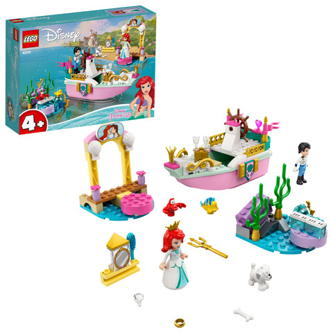 Конструктор LEGO Disney Princess Праздничный корабль Ариэль