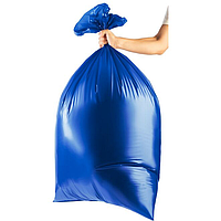 ЗУБР 240 л, синие, 10 шт, особопрочные, из первичного материала, строительные мусорные мешки, (39159-240)
