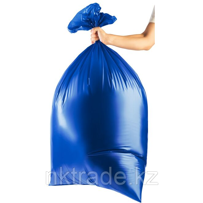 ЗУБР 240 л, синие, 10 шт, особопрочные, из первичного материала, строительные мусорные мешки, (39159-240) - фото 1 - id-p61487329