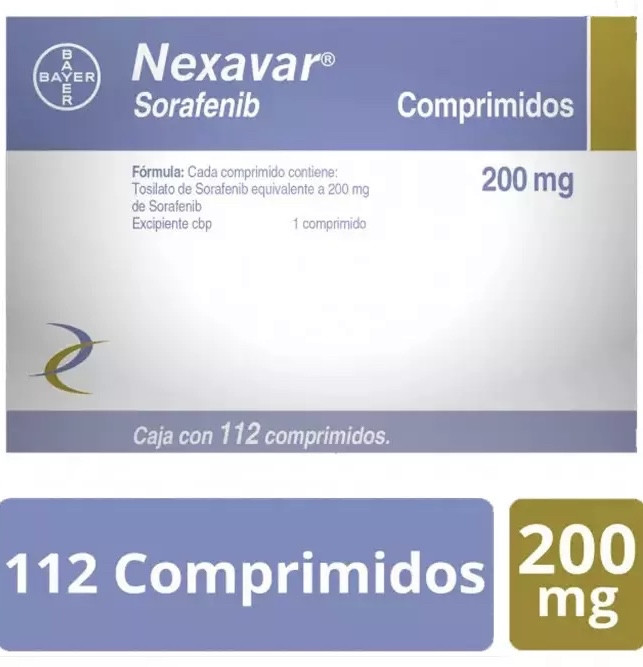 Нексавар Nexavar 200 мг Сорафениб Sorafenib - фото 1 - id-p110653215