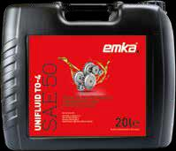 Масло Трансмиссионное Emka Unifluid TO-4 SAE 50 20L