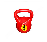 Гиря пластик 4кг Россия