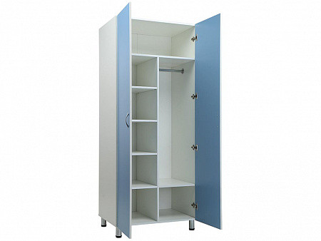 Шкаф для одежды MW-2 1980 голубой - фото 4 - id-p110655620