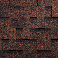 Битумная черепица RUFLEX Runa (Медный отлив), SBS (СБС) модифицированный битум, Гарантия 35 лет!