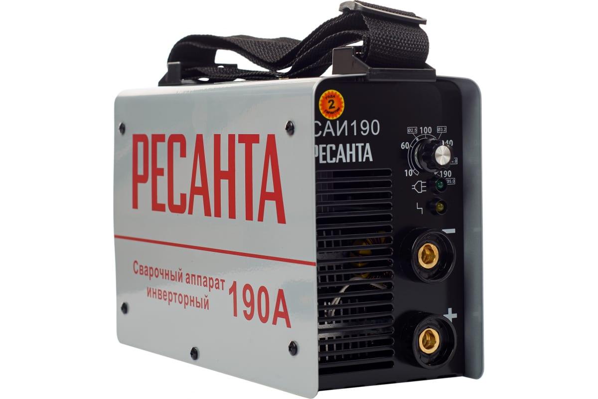Сварочный аппарат РЕСАНТА САИ-190+электроды - фото 2 - id-p110642449