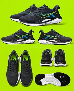 Крос Nike zoom тем сер неон гель 127-2