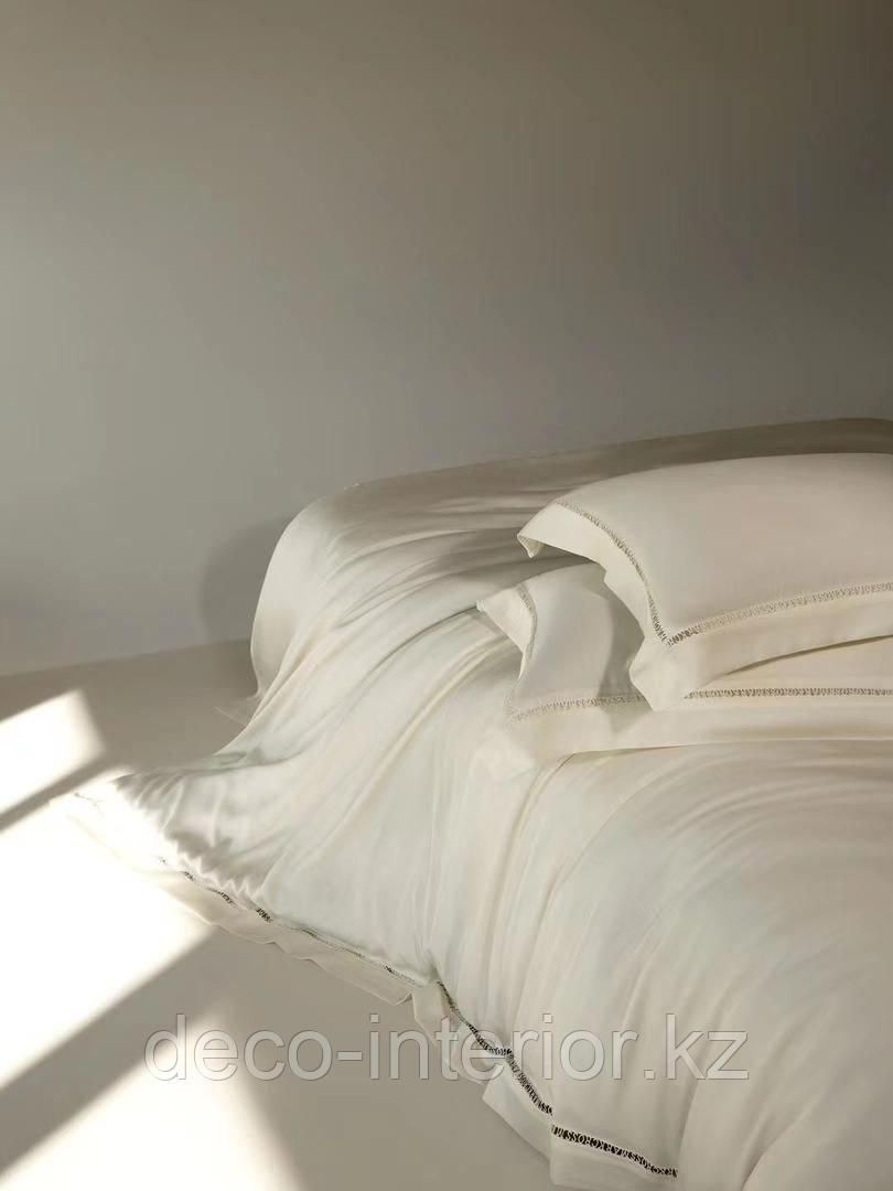 Комплект постельного белья KING SIZE из тенселя с вышивкой - фото 5 - id-p108146623