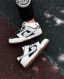 Кеды Nike Dunk low 85 чер молоч, фото 2