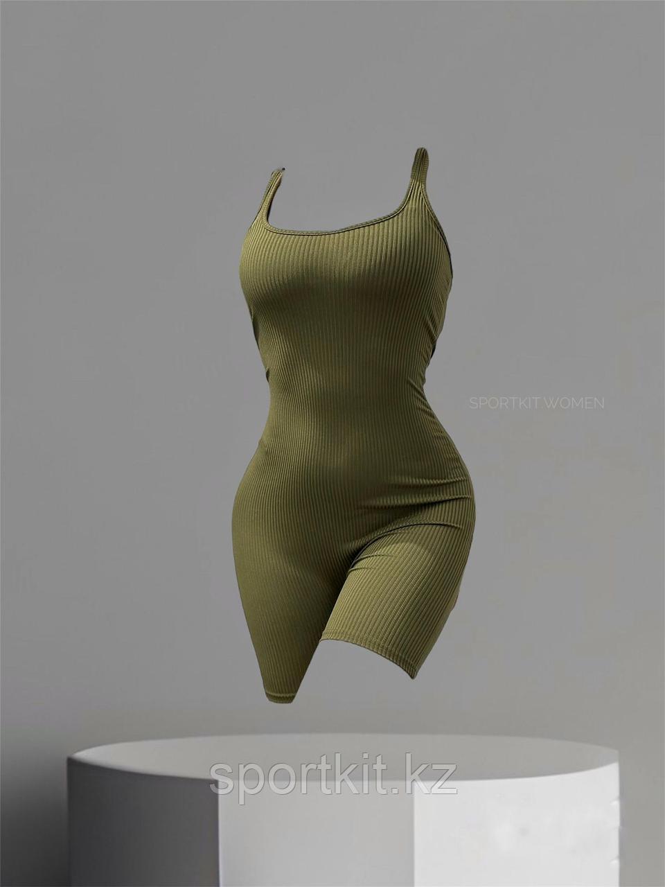 Боди с шортами хаки 4045 (жен), фото 1