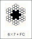 DIN 3055 PR Трос для растяжки, 6х7+FC в ПВХ оболочке ЦВЕТНОЙ D1/2 мм (250м) красный - фото 4 - id-p110676550