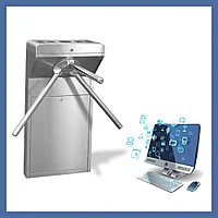 Турникет + программное обеспечение + установка