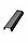 Ручка торцевая BENCH  черный шлифованный CC2x80mm L200mm W, фото 2