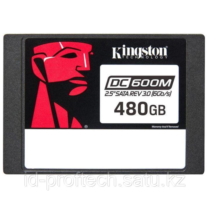 Твердотельный накопитель SSD 480 Gb SATA 6Gb-s Kingston DC600M SEDC600M-480G 2.5* 3D TLC - фото 1 - id-p110682780
