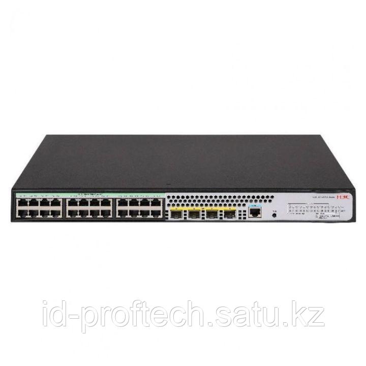 Коммутатор H3C S1850V2-28X-HPWR L2 Ethernet Switch with 24*10-100-1000BASE-T PoE+ Ports (AC 370W) and 4*1G-10G - фото 1 - id-p110682864