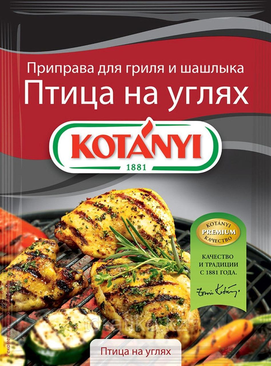 Приправа для гриля и шашлыка Птица на углях KOTANYI, пакет 30 г (182411)
