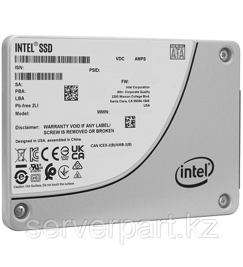 SSD Intel D3 S4520 3.8TB SATA 2.5" SSD