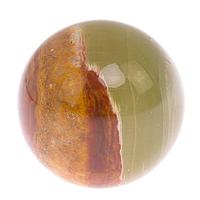 Шар из коричневого оникса диаметр 3,8 см (1,5) 121809
