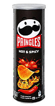 Чипсы PRINGLES Hot & Spicy Острые 165 гр (19 шт в упаковке) ВЕЛИКОБРИТАНИЯ