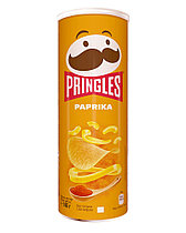 Чипсы PRINGLES Paprika со вкусом Паприки 165 гр (19 шт в упаковке) ВЕЛИКОБРИТАНИЯ