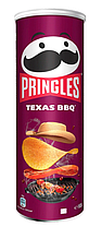 Чипсы PRINGLES Texas BBQ sauce 165 гр (19 шт в упаковке) ВЕЛИКОБРИТАНИЯ
