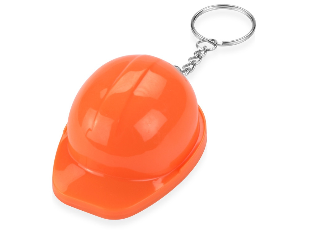 Брелок-открывалка Каска, оранжевый - фото 1 - id-p110699726