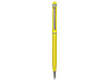 Ручка-стилус шариковая Jucy Soft с покрытием soft touch, желтый, фото 2
