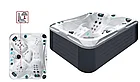 Гидромассажный бассейн SPA-102 Happy, Белый с серым, фото 4