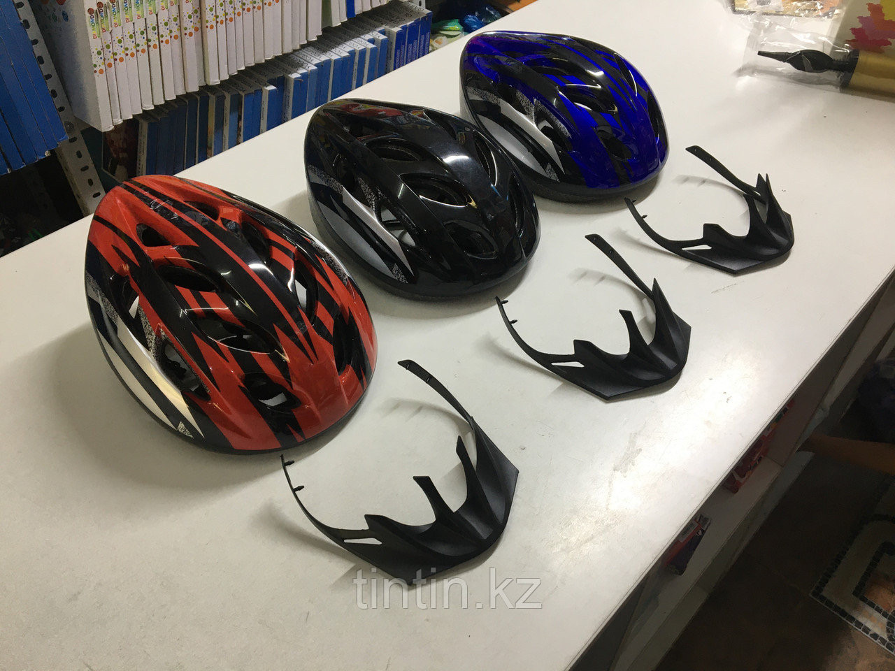 Защитный велосипедный шлем взрослый с регулировкой размера, велошлем - фото 9 - id-p110701801