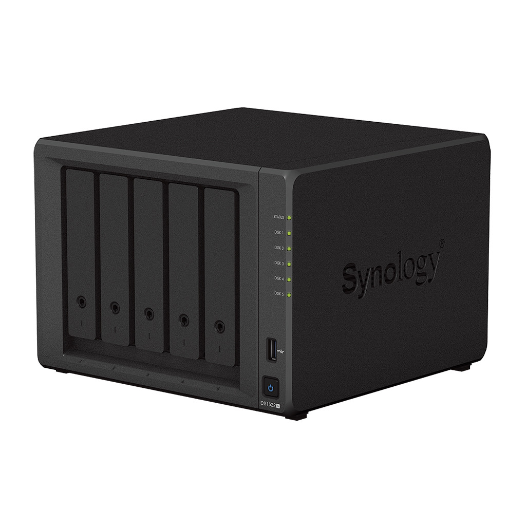 Сетевой накопитель NAS-сервер Synology DS1522+