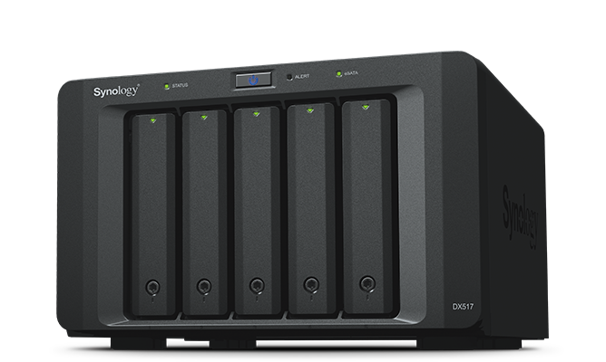 Модуль Synology DX517 расширения 5-ти дисковый для увеличения дисковой емкости