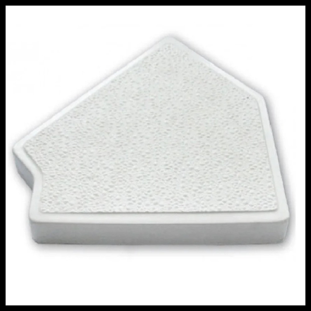 Угол для переливной решетки бассейна (45° градусов, ширина = 250 мм, цвет - белый)