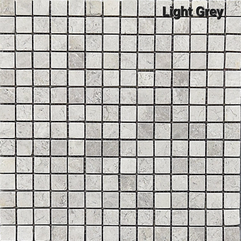 Мраморная мозайка LIGHT GREY (305х305) - фото 1 - id-p110713980