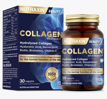 Коллаген Nutraxin Beauty, 30 таблеток - фото 1 - id-p110722158