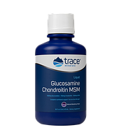Хондропротектор Liquid Glucosamine/Chondroitin/MSM, 475 ml, Trace minerals Blueberry