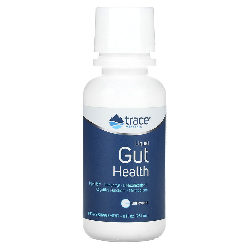 Liquid Gut Health, 237 ml, Trace minerals Unflavored - фото 1 - id-p110546053