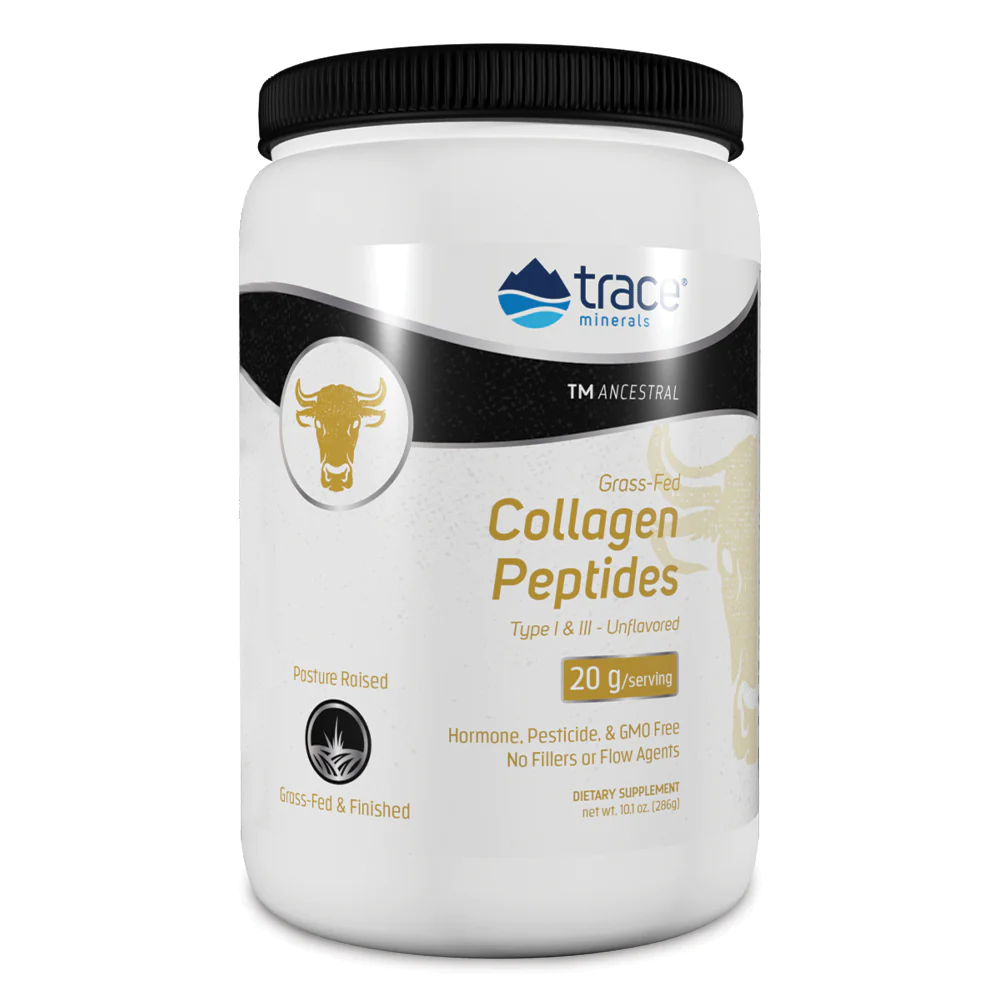 Collagen Коллаген Peptides Powder+Electrolytes, 560 g, Trace minerals Unflavored - фото 1 - id-p110546050