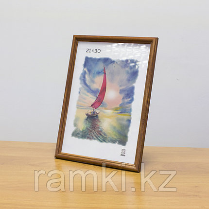 Деревянная рамка А4 со стеклом, фоторамка для сертификатов и документов, для вручения, рамка для фото, фото 1