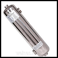 Теплообменник для бассейна Able-Tech MF400 (нержавеющая сталь, мощность =120 кВт, трубчатый)