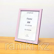 Розовая фоторамка А4, фото 2