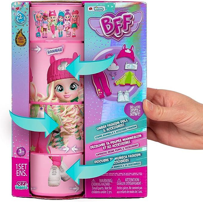 Модная кукла Ханна Cry Babies BFF с сюрпризами