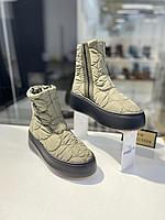 Женские осенние полусапожки стеганные в Алматы. Производство Турция., фото 5